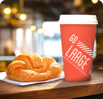Enjoy a Coffee and Croissant at Loop Cafe